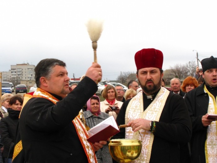 Освячення храму УГКЦ Миколаїв